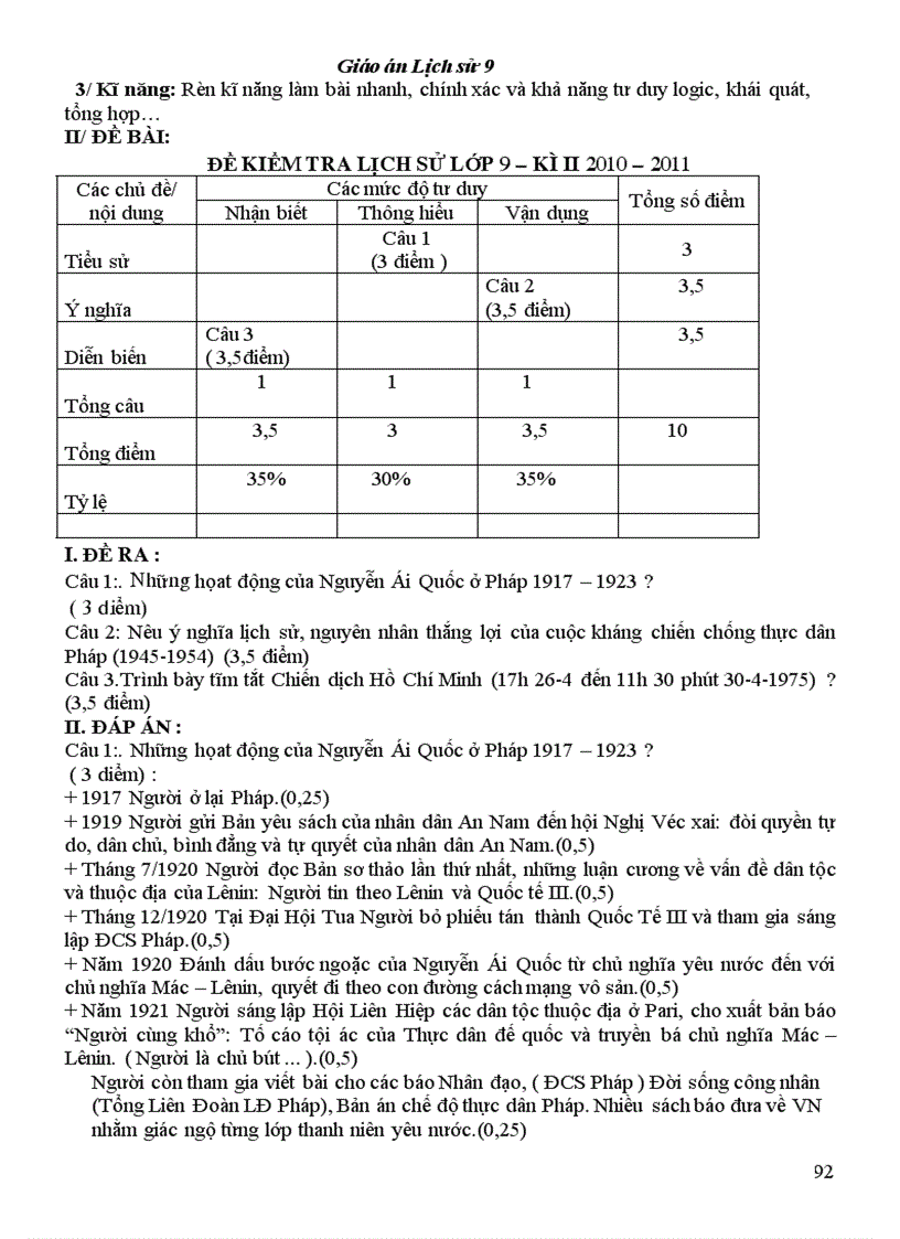 image for page Giáo án LS9 tốt