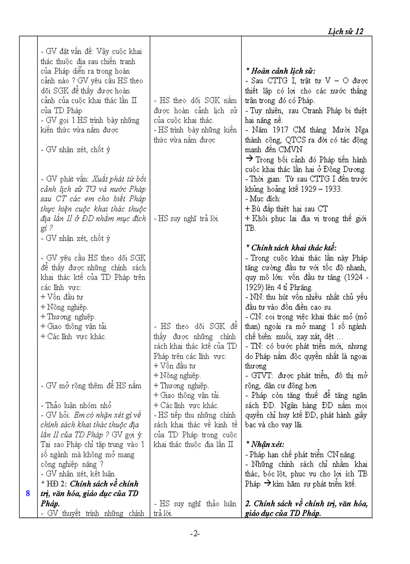 image for page Giáo án sử 12