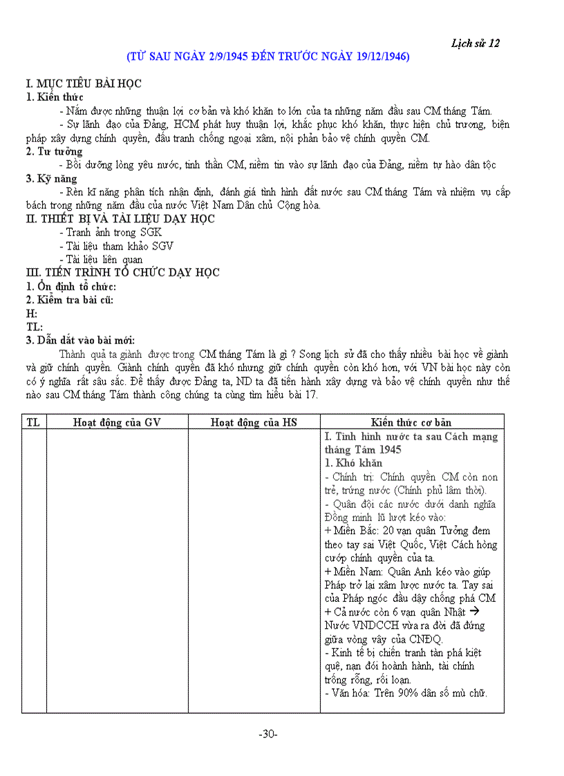 image for page Giáo án sử 12