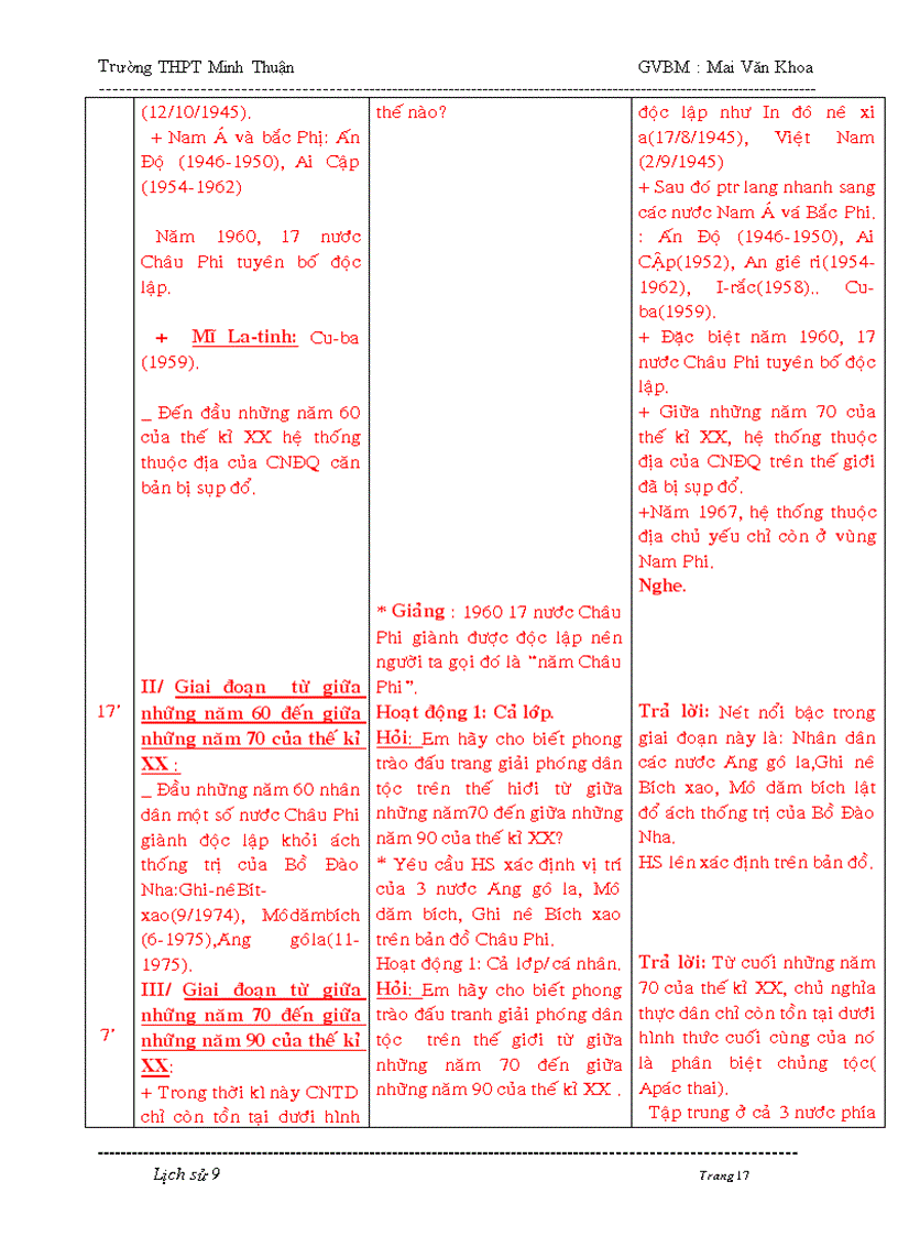 image for page Giáo án sử 9 cả năm 3 cột