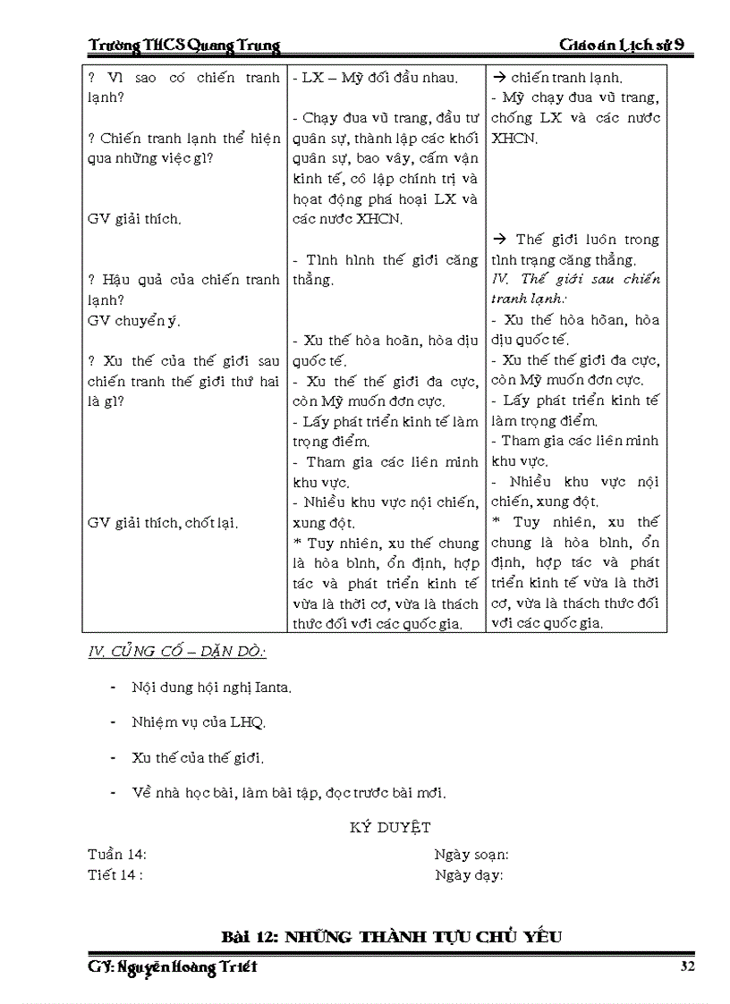 image for page Giao an Su 9 ca nam 3 cot rat chuan