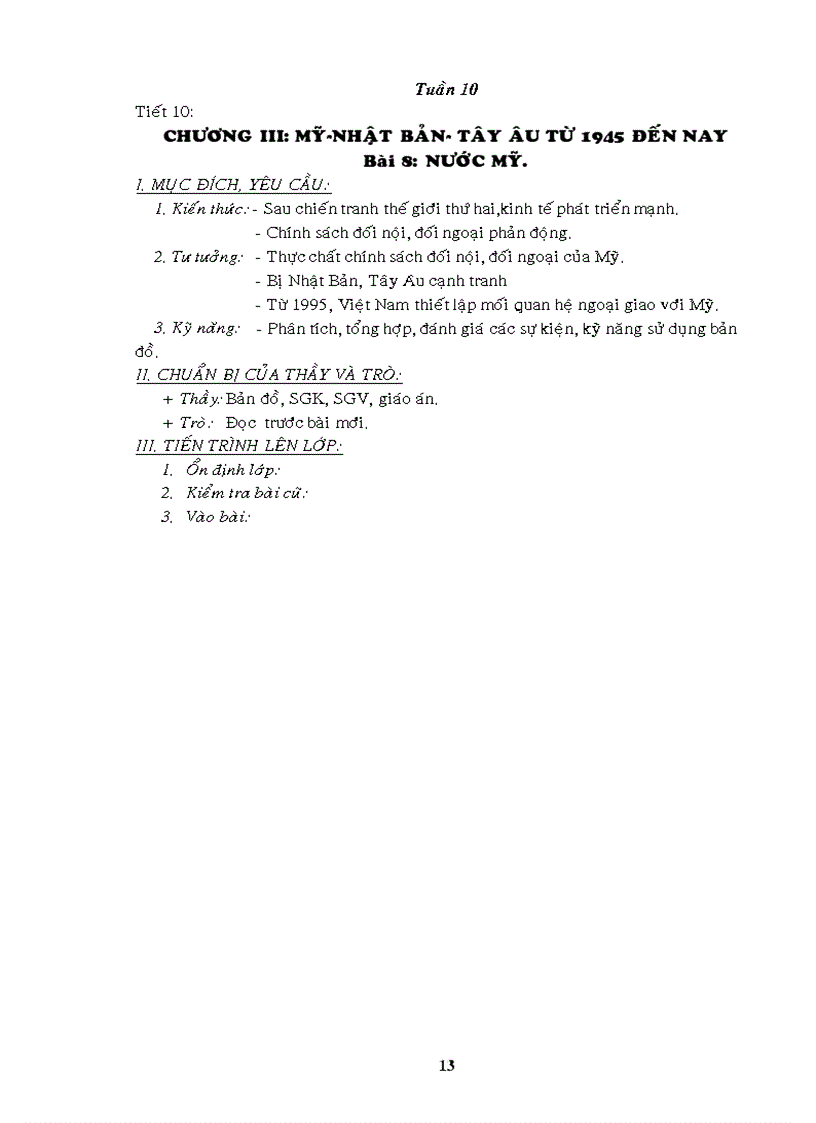 image for page Giao an Su 9 Chuan KT