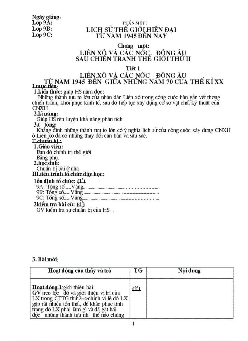 image for page Giáo án sử 9 chuẩn