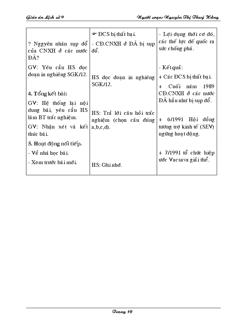 image for page Giao an su 9 I