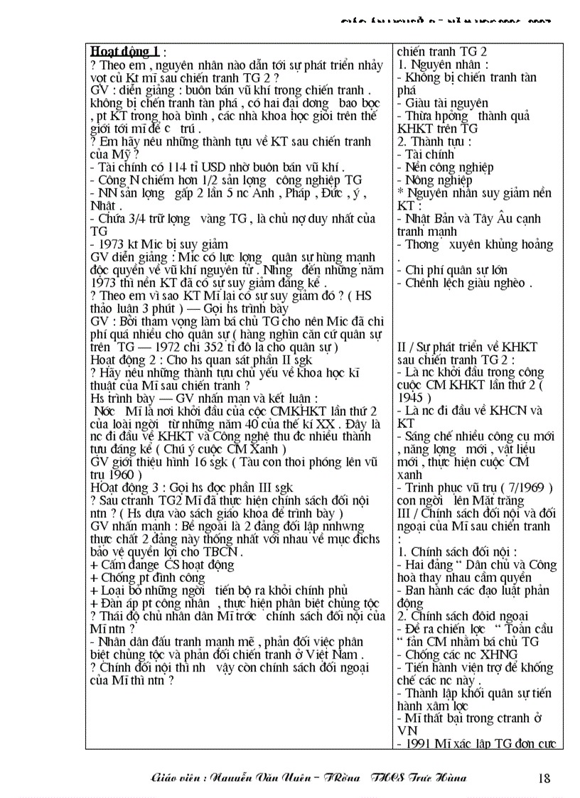 image for page Giáo án sử 9 Kỳ 1