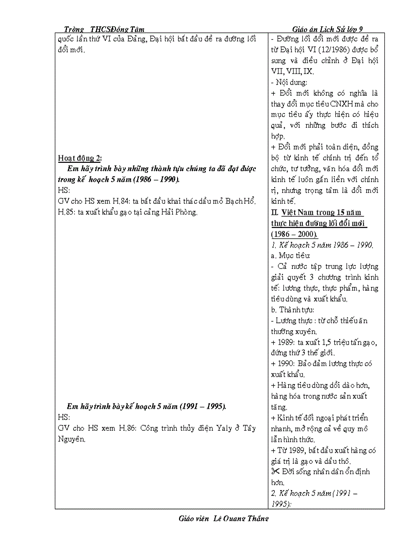 image for page Giao an su 9 ky I