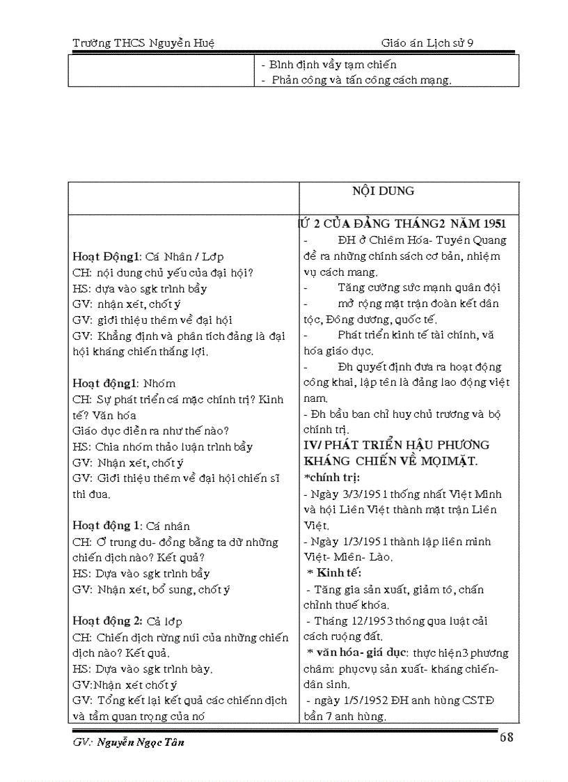 image for page Giáo án sử 9 rất hay