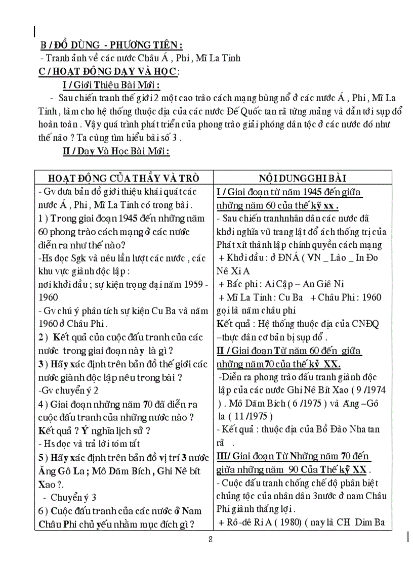 image for page Giao an su 9 theo chuan kien thuc