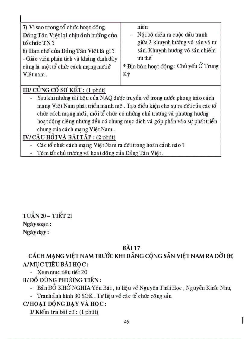 image for page Giao an su 9 theo chuan kien thuc