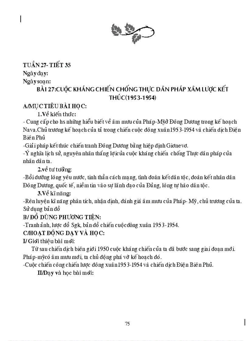 image for page Giao an su 9 theo chuan kien thuc