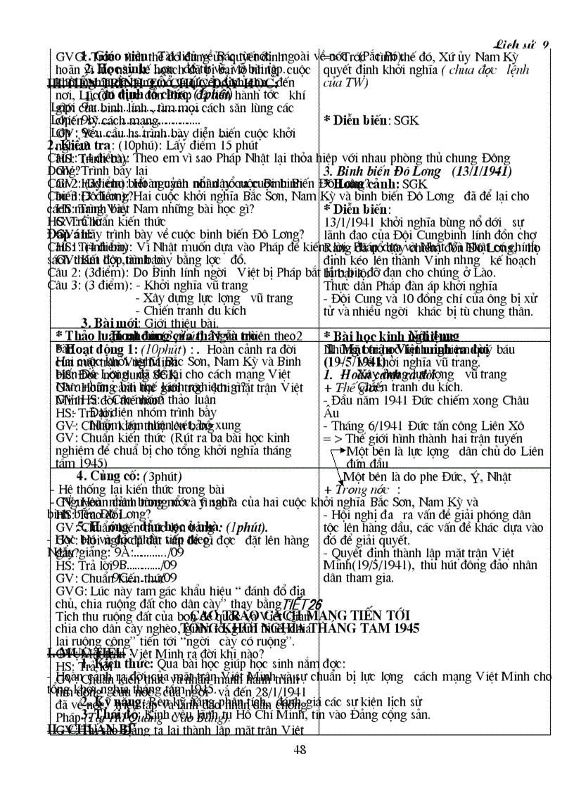 image for page Giáo án Sử 9 trọn bộ mới