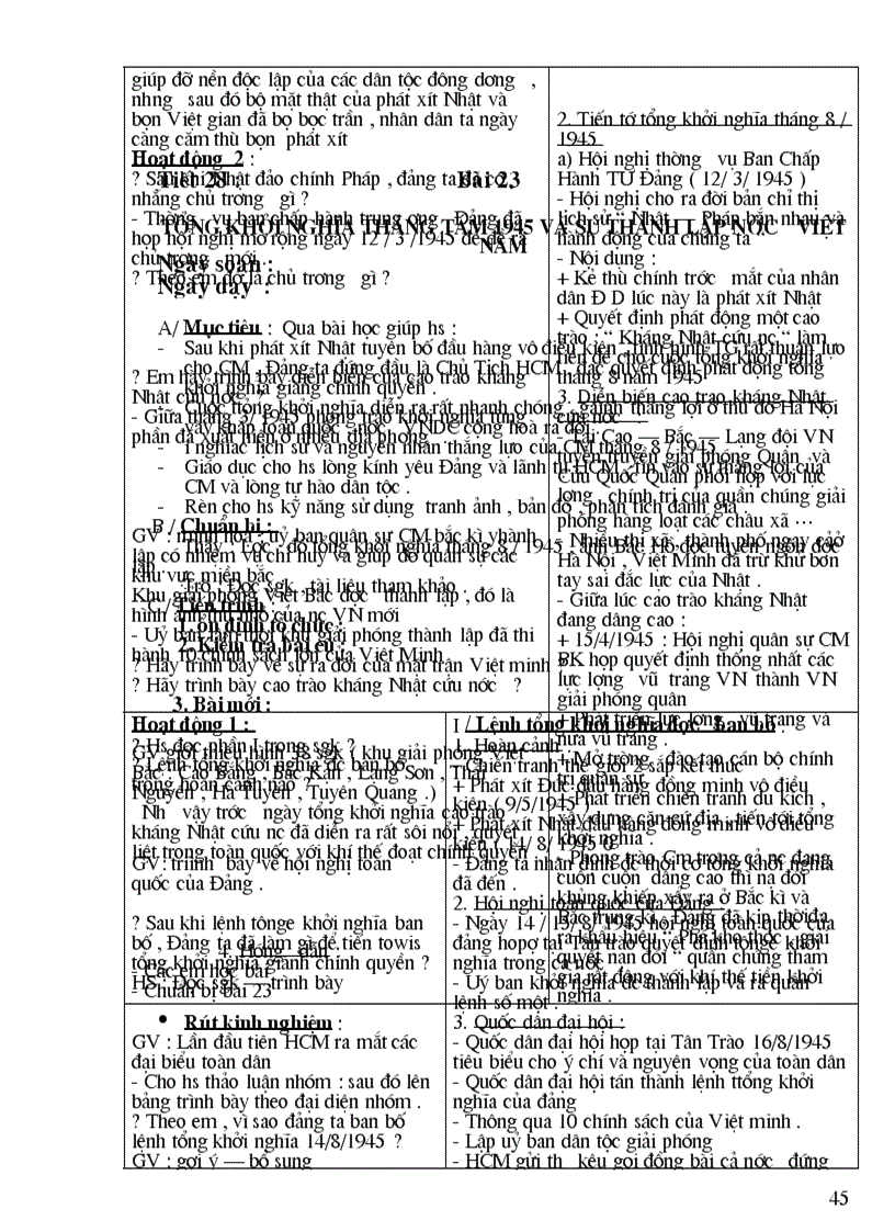 image for page Giao an su 9 tron bo