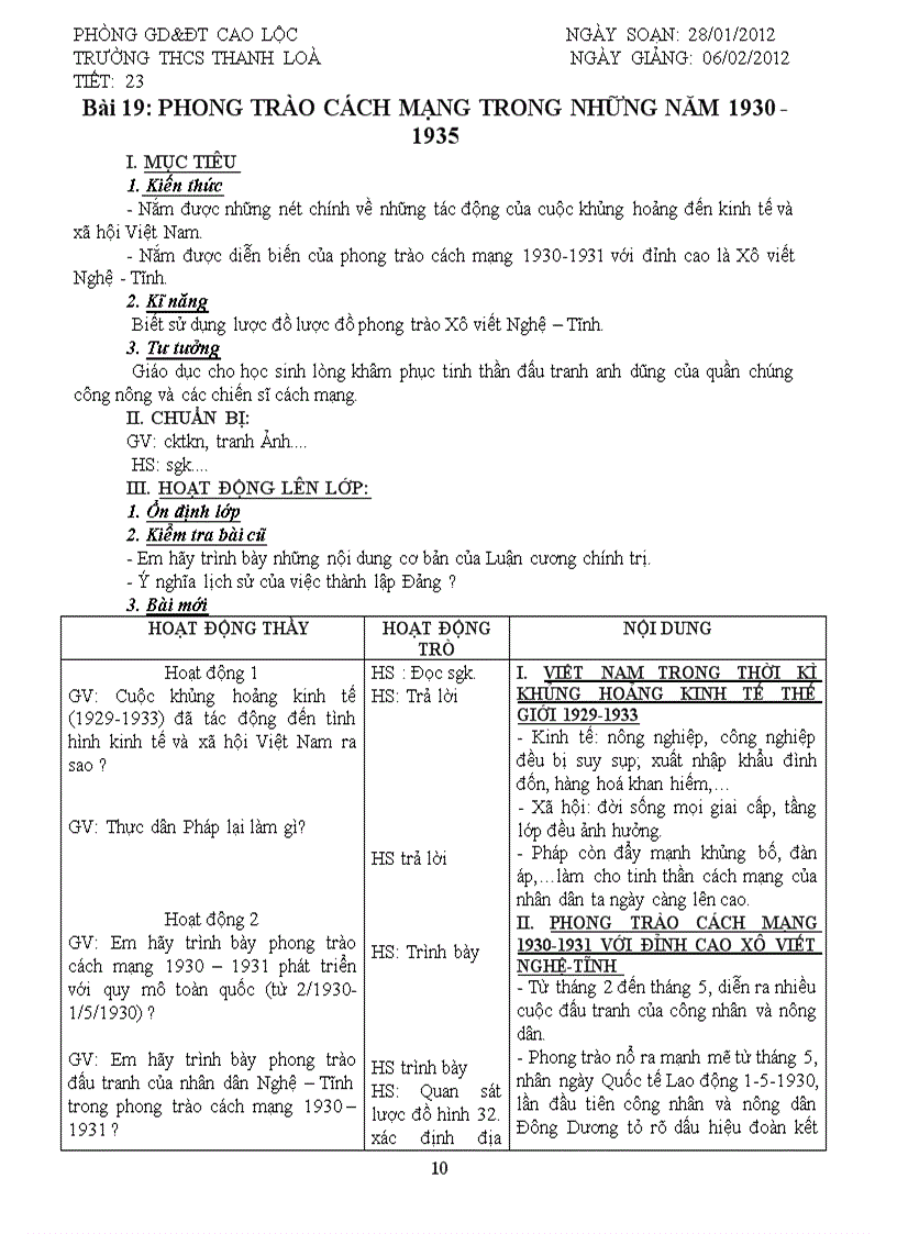 image for page Giao an su 9 tuan 20 21 22 23 24