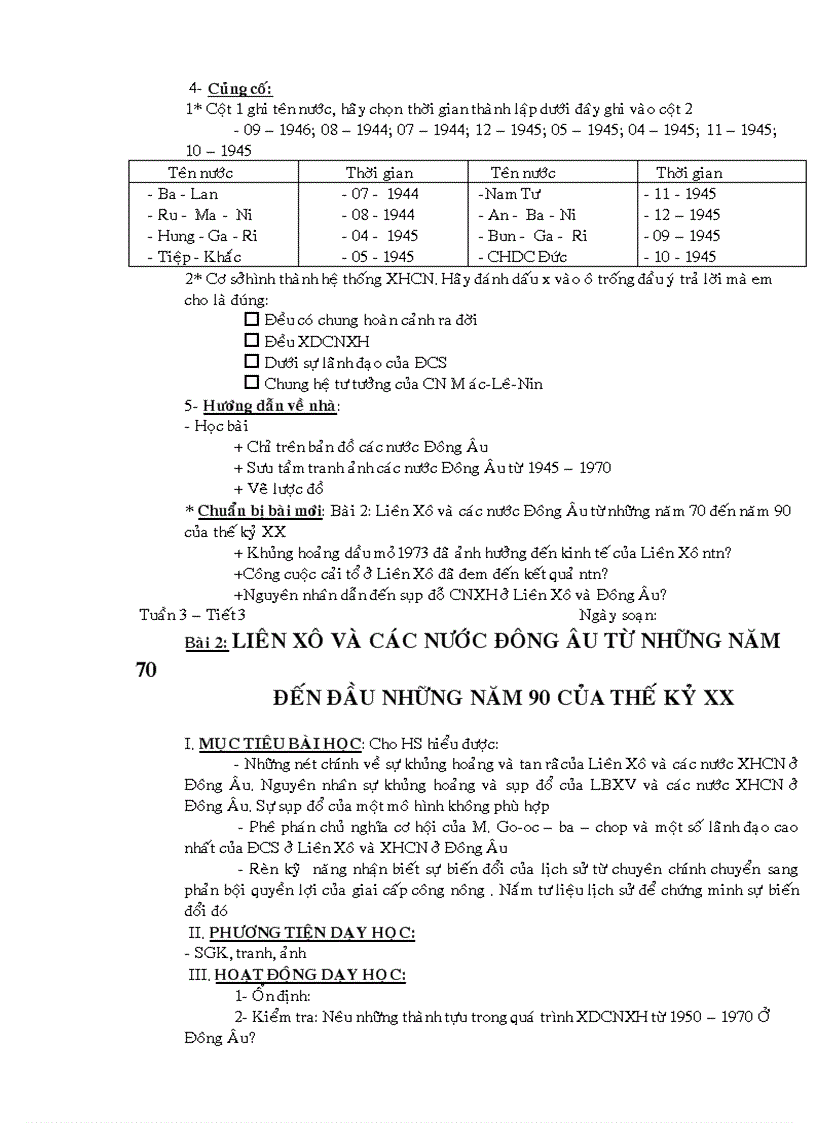 image for page Giáo án sử khối 9 trọn bộ 3 cột hà giang 2010 2011