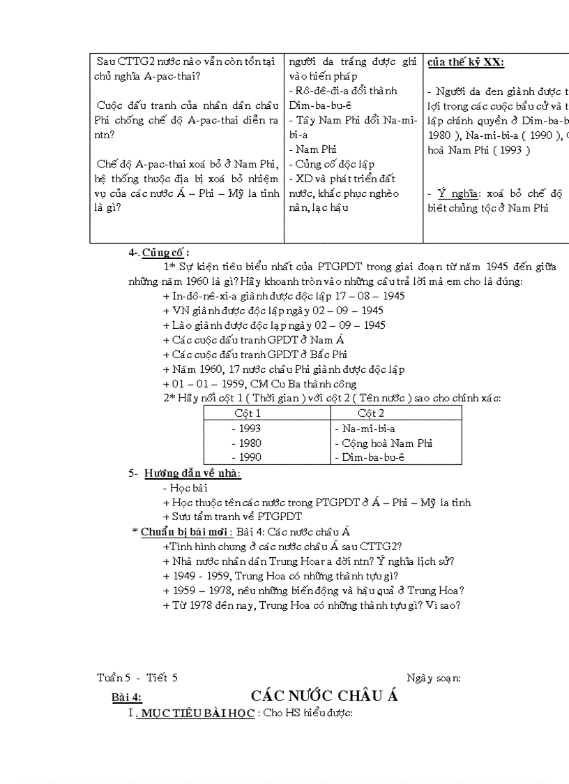 image for page Giáo án sử khối 9 trọn bộ 3 cột hà giang 2010 2011