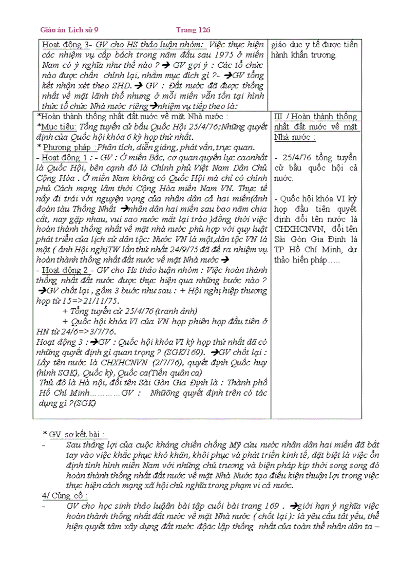 image for page Giao an su lop9 ca nam