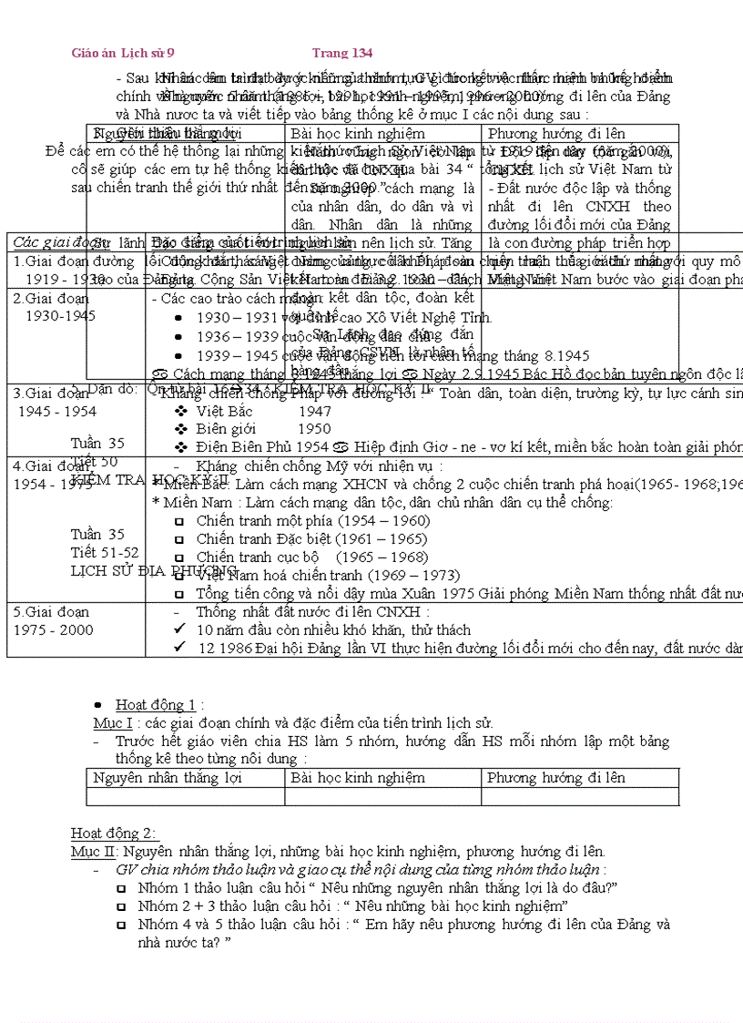 image for page Giao an su lop9 ca nam