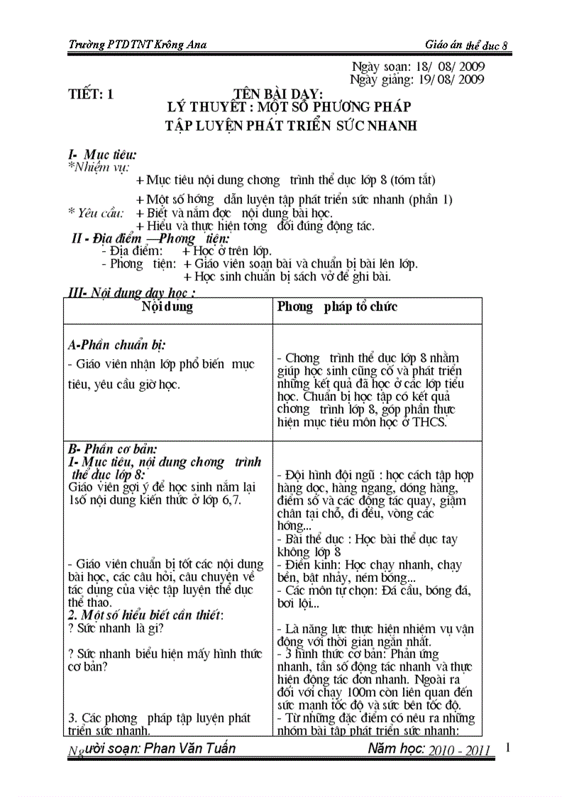 image for page Giao an td lop 8