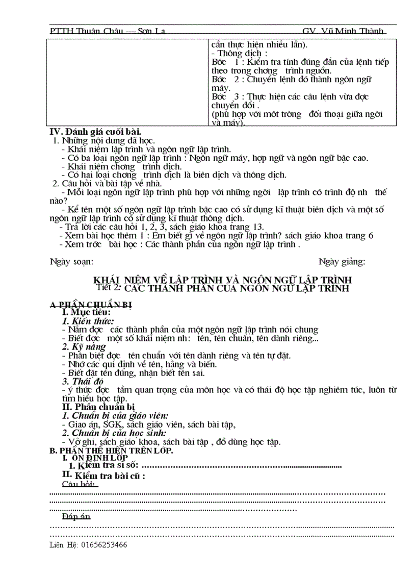 image for page Giao an tin hoc 10