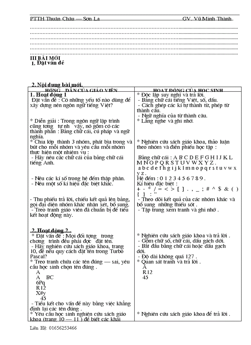 image for page Giao an tin hoc 10