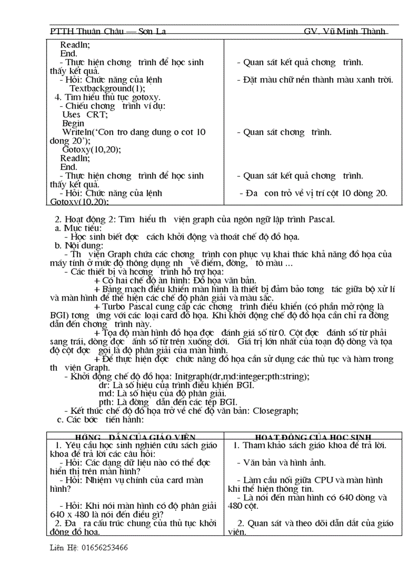 image for page Giao an tin hoc 10