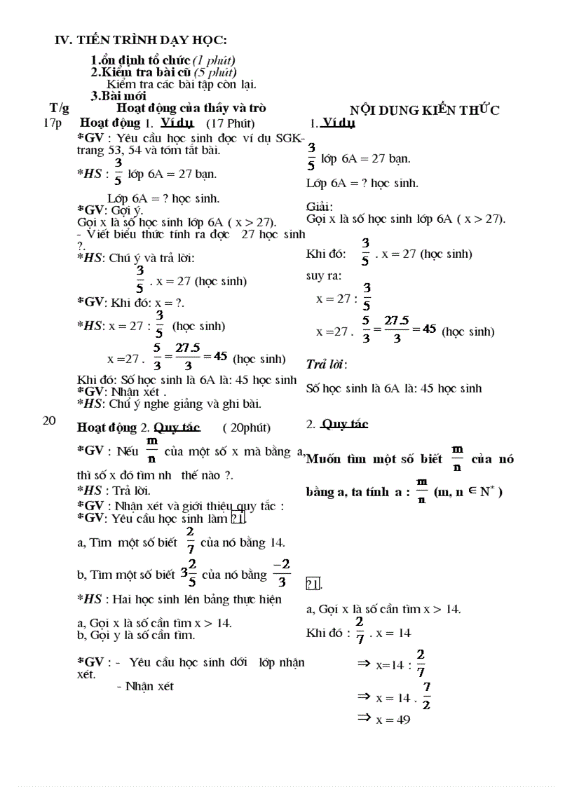 image for page Giáo án toán 6