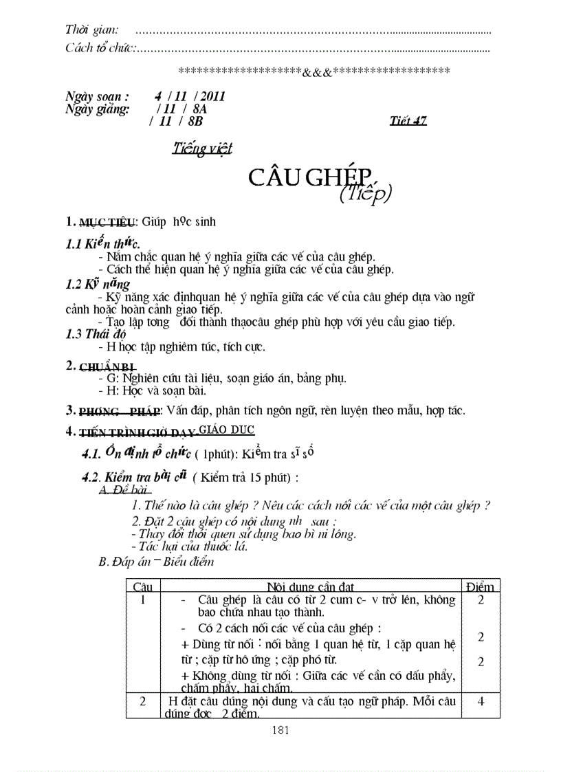 image for page Giáo án văn 8tuần 12