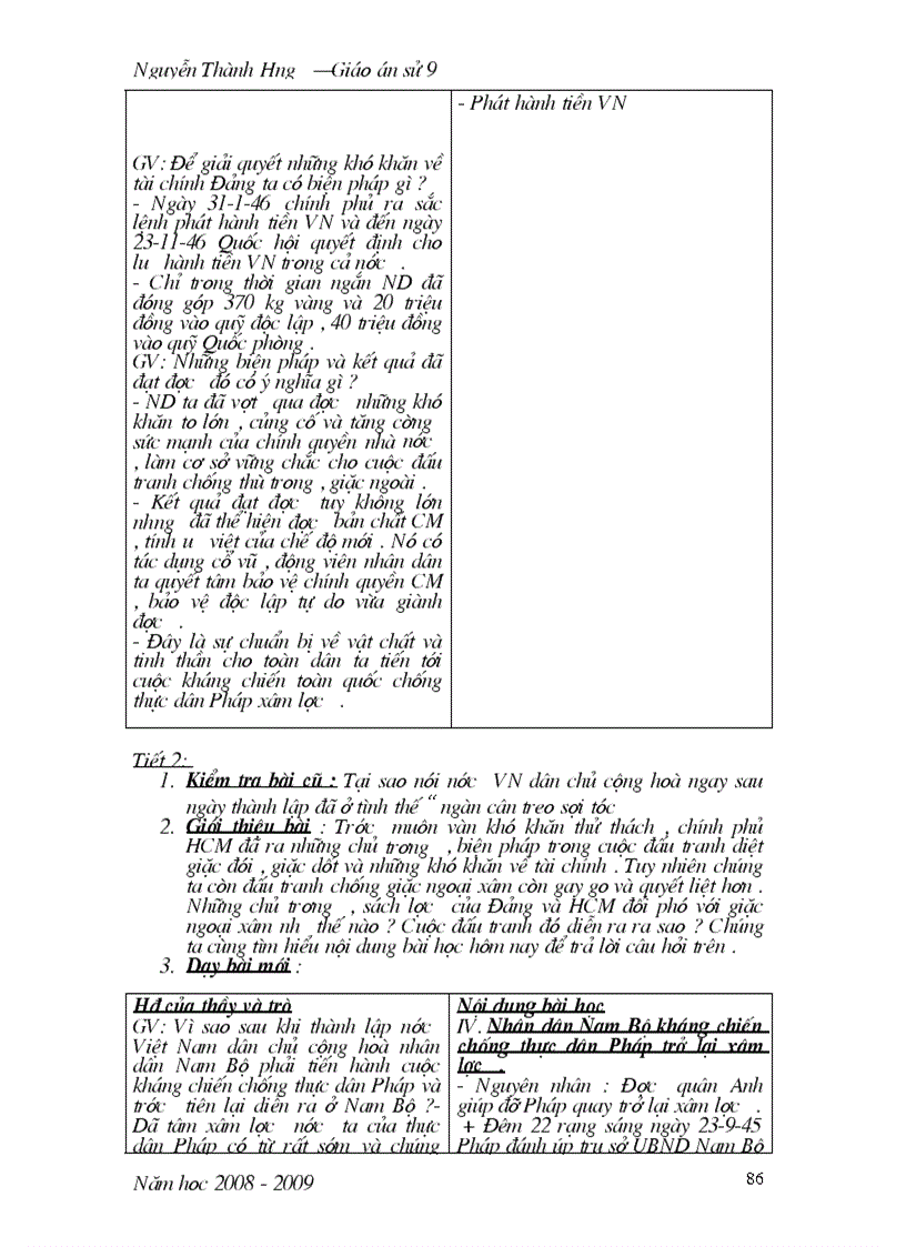 image for page Giáo án sử 9 kỳ II 1