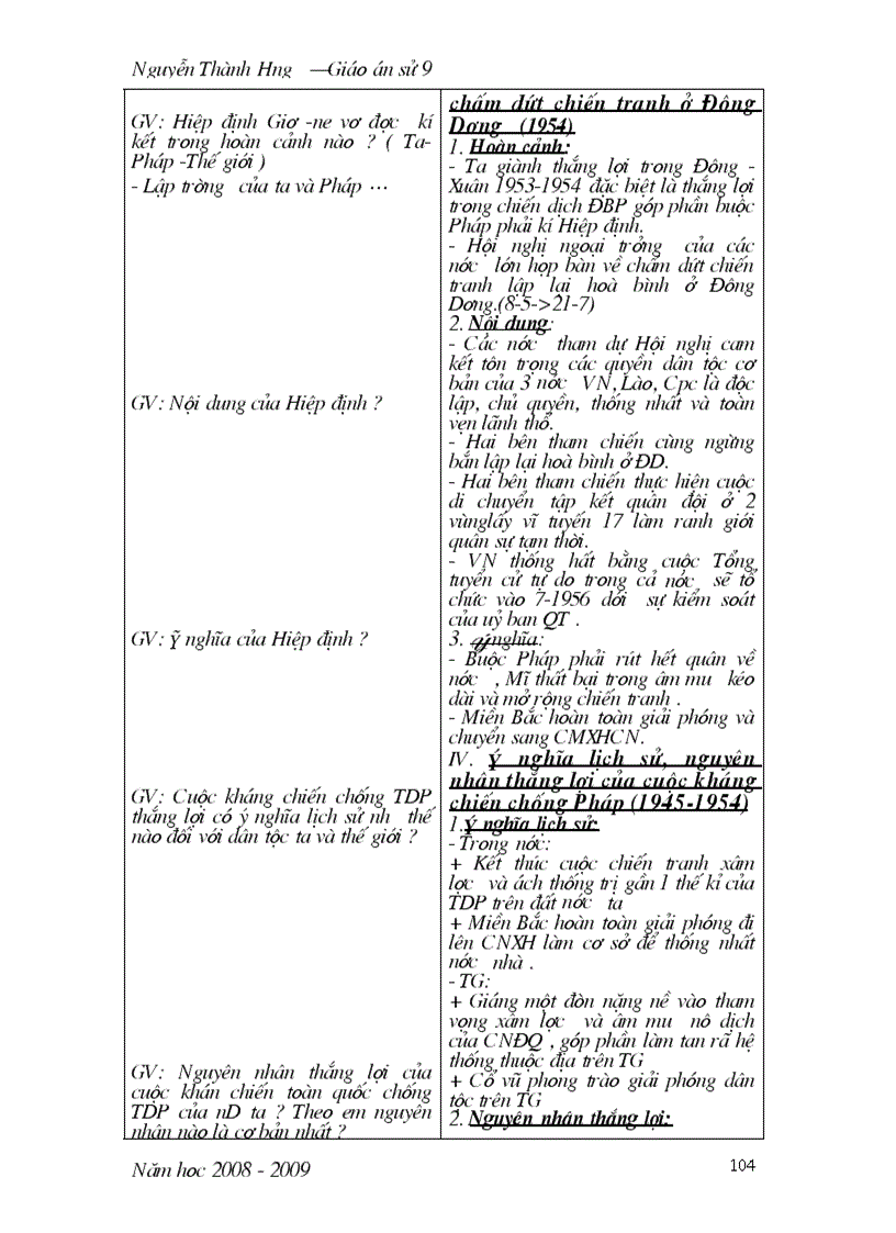 image for page Giáo án sử 9 kỳ II 1