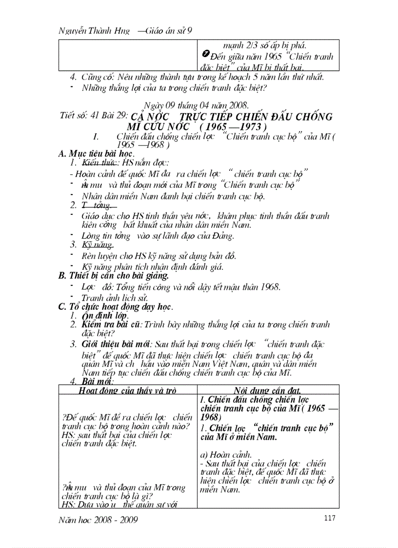 image for page Giáo án sử 9 kỳ II 1