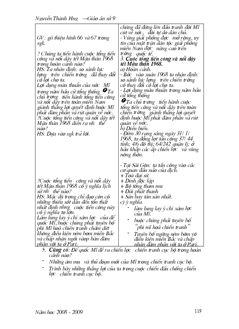 image for page Giáo án sử 9 kỳ II 1