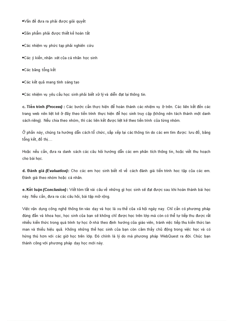 image for page Hướng dẫn sử dụng Webquest