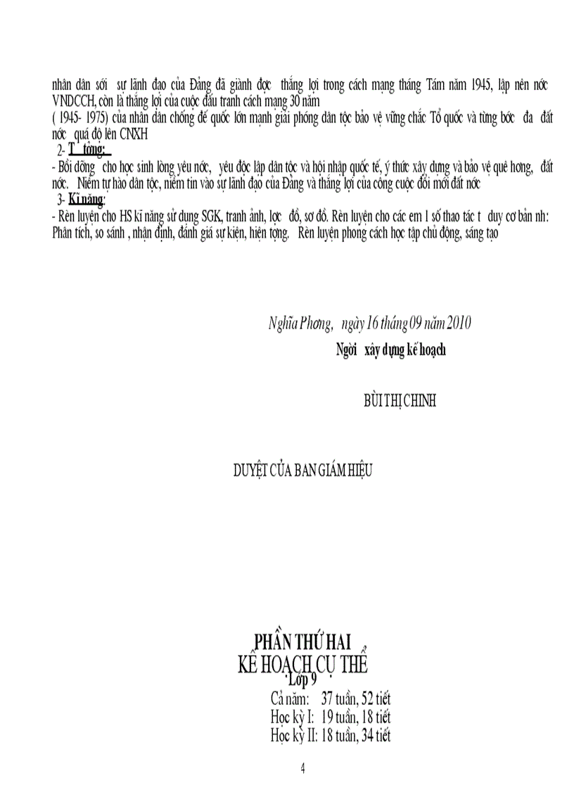 image for page Ke hoach giang day su 9