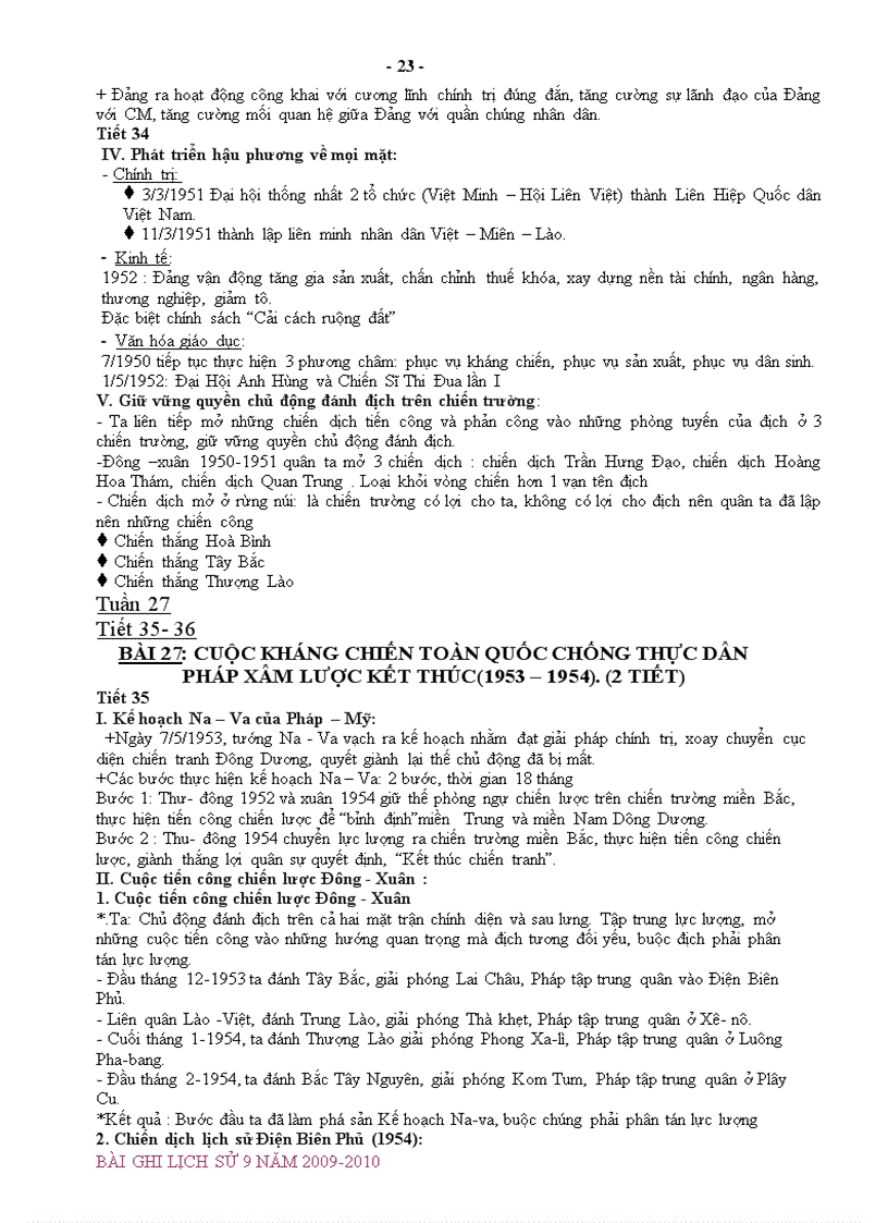 image for page Kiến thức cơ bản Lịch sử 9