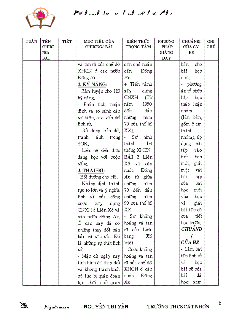 image for page Kế hoạch bộ môn ls 9 mẫu mới 1