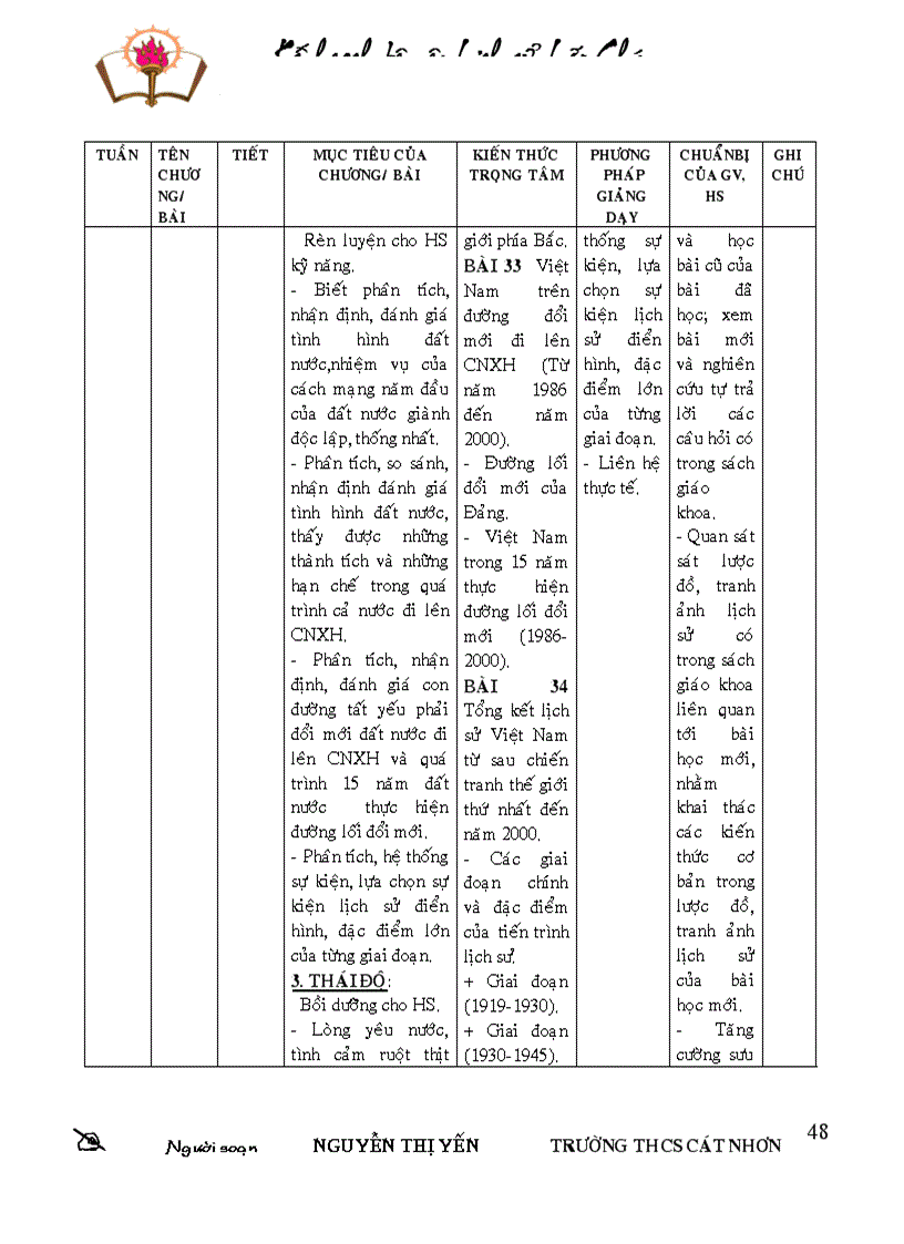 image for page Kế hoạch bộ môn ls 9 mẫu mới 1