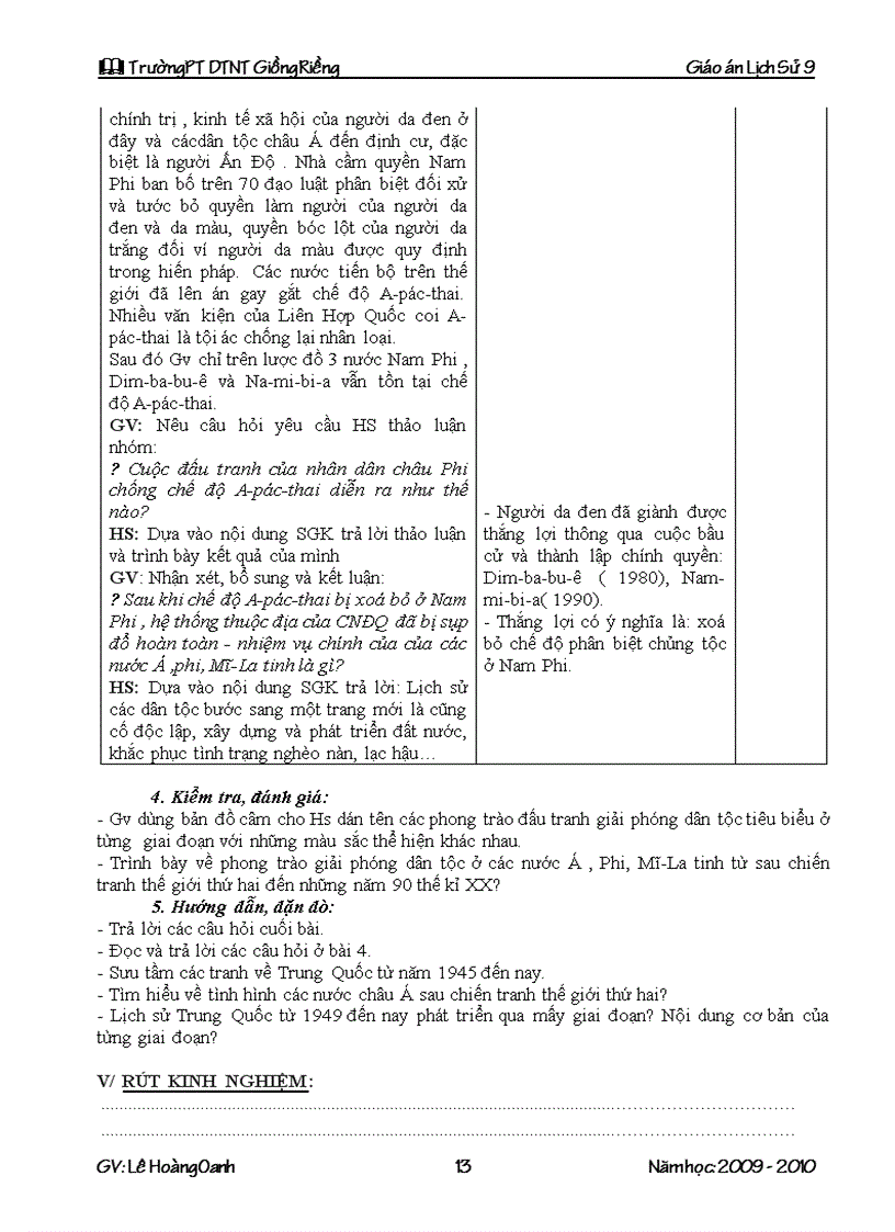 image for page Lịch sử 9 2009 2010 có tich hợp gdmt