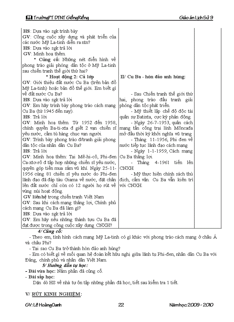 image for page Lịch sử 9 2009 2010 có tich hợp gdmt