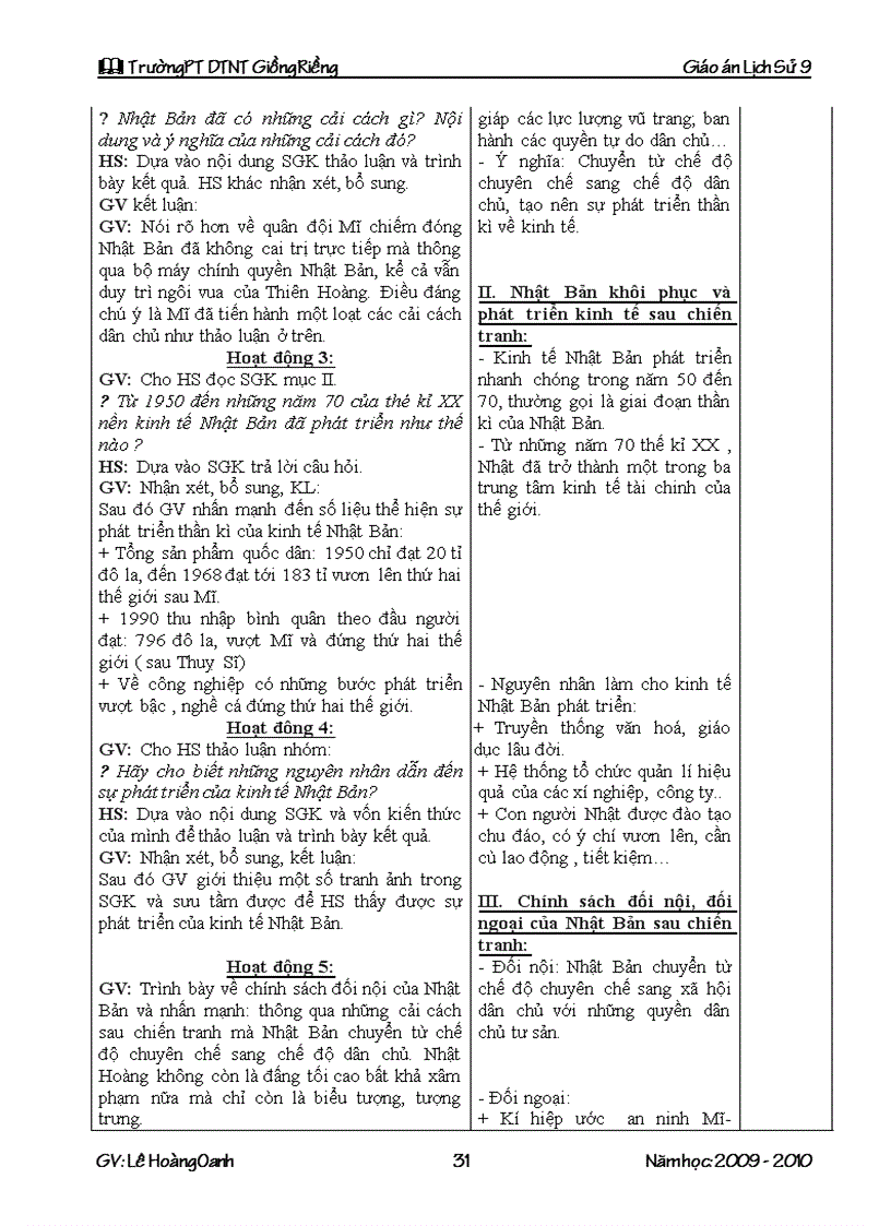 image for page Lịch sử 9 2009 2010 có tich hợp gdmt