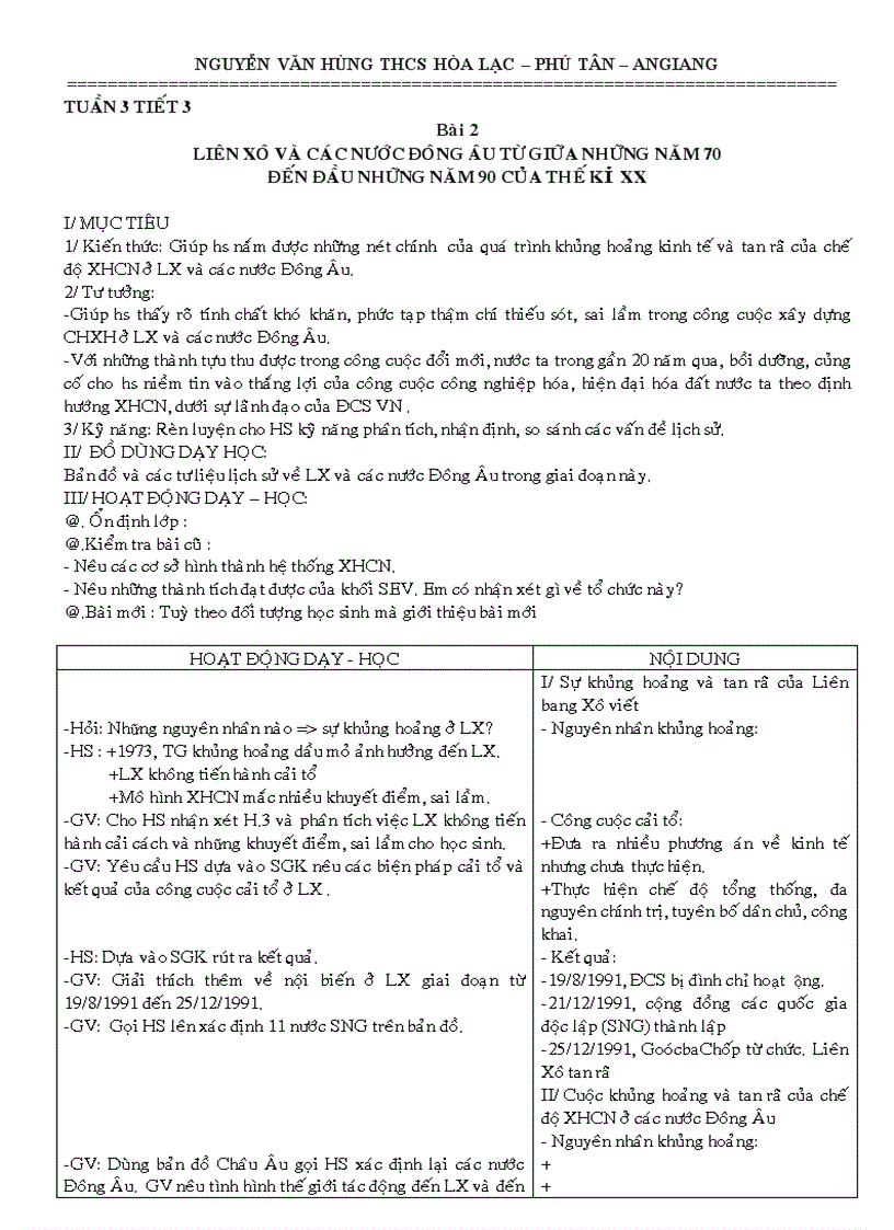 image for page Lịch sử 9 bài 2