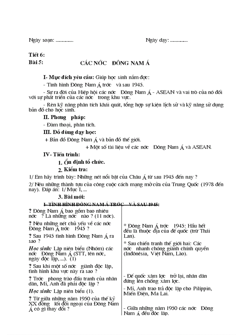 image for page Lịch Sử 9 Chuẩn KTKN soạn theo 5 bước của SGD Cao Bằng