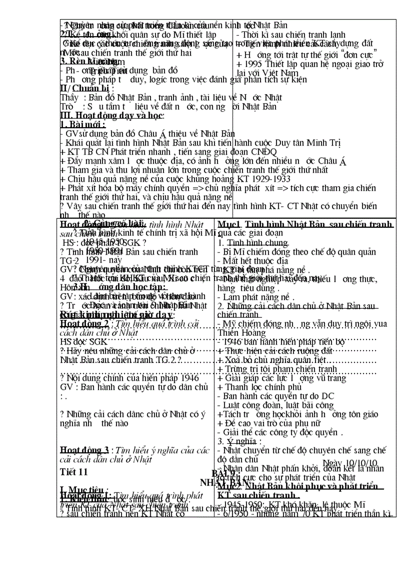 image for page Lịch sử 9 tháng 9 10 năm 2010