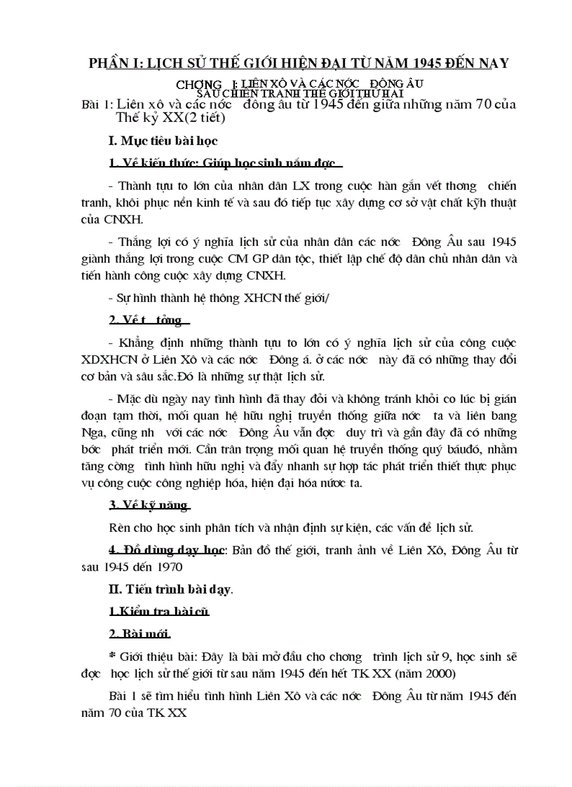 image for page Liên Xô và các nước Đông Âu