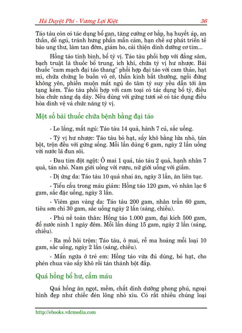 image for page Nhung bai thuoc tri benh bang trai cay