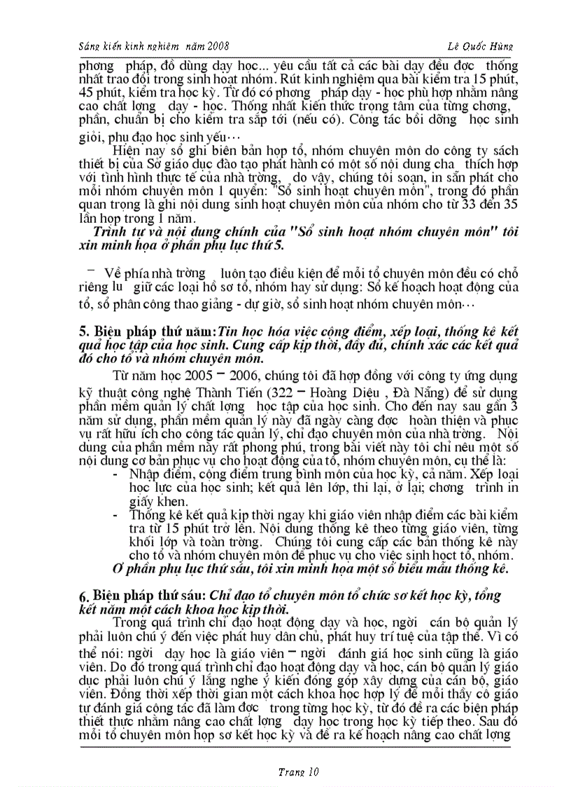 image for page SKKN dat giai A nam 2008