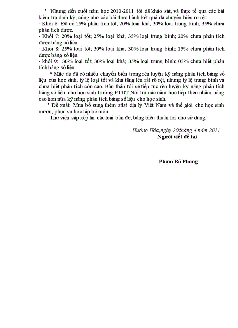 image for page SKKN HD Phân tích bảng số liệu