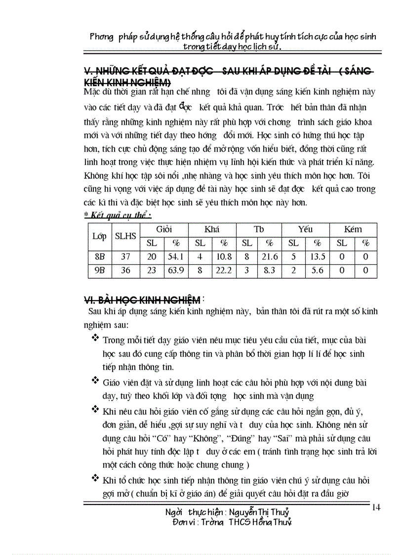 image for page SKKN Phương pháp sử dụng hệ thống câu hỏi cho học sinh trong giờ dạy học Lịch sử