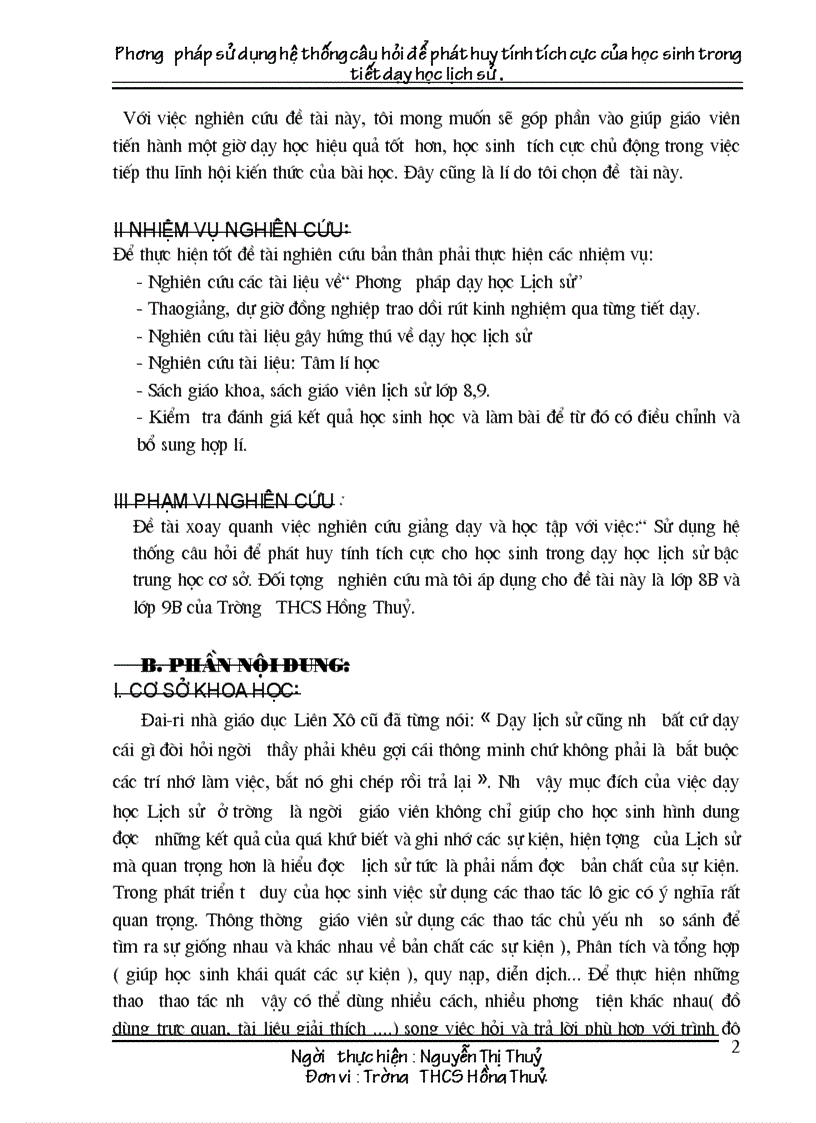 image for page SKKN Hệ thống câu hỏi dạy lịch sử