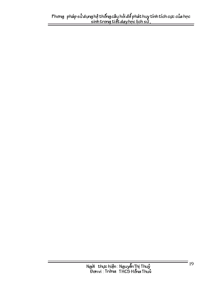 image for page SKKN Hệ thống câu hỏi dạy lịch sử