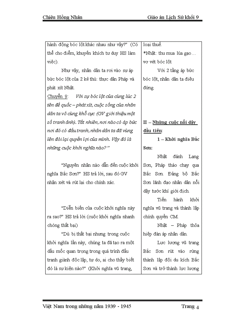 Sử9Bài21 Việt Nam trong những năm 1939 1945